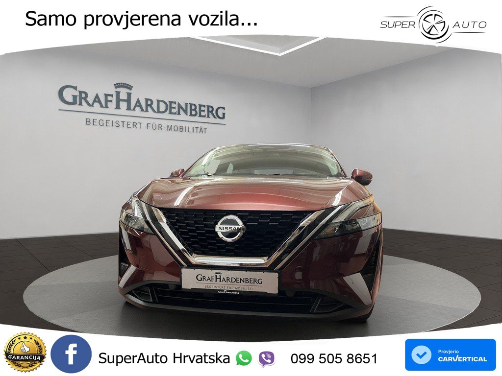 Nissan Qashqai 1.3 DIG-T (158 KS) Xtronic Acenta LED+GR SJED+ACC
