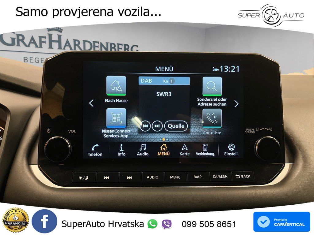 Nissan Qashqai 1.3 DIG-T (158 KS) Xtronic Acenta LED+GR SJED+ACC