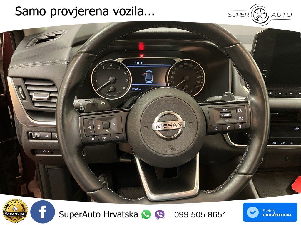 Nissan Qashqai 1.3 DIG-T (158 KS) Xtronic Acenta LED+GR SJED+ACC