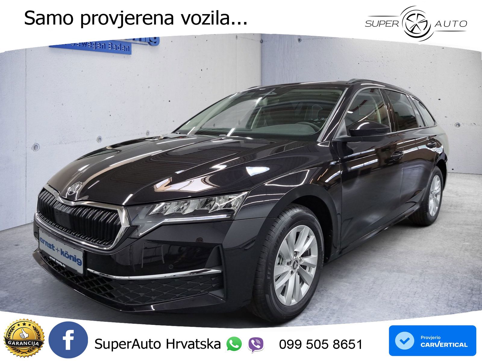 Škoda Octavia Combi 1.5 TSI (150 KS) DSG Selection LED+GR SJED+ACC