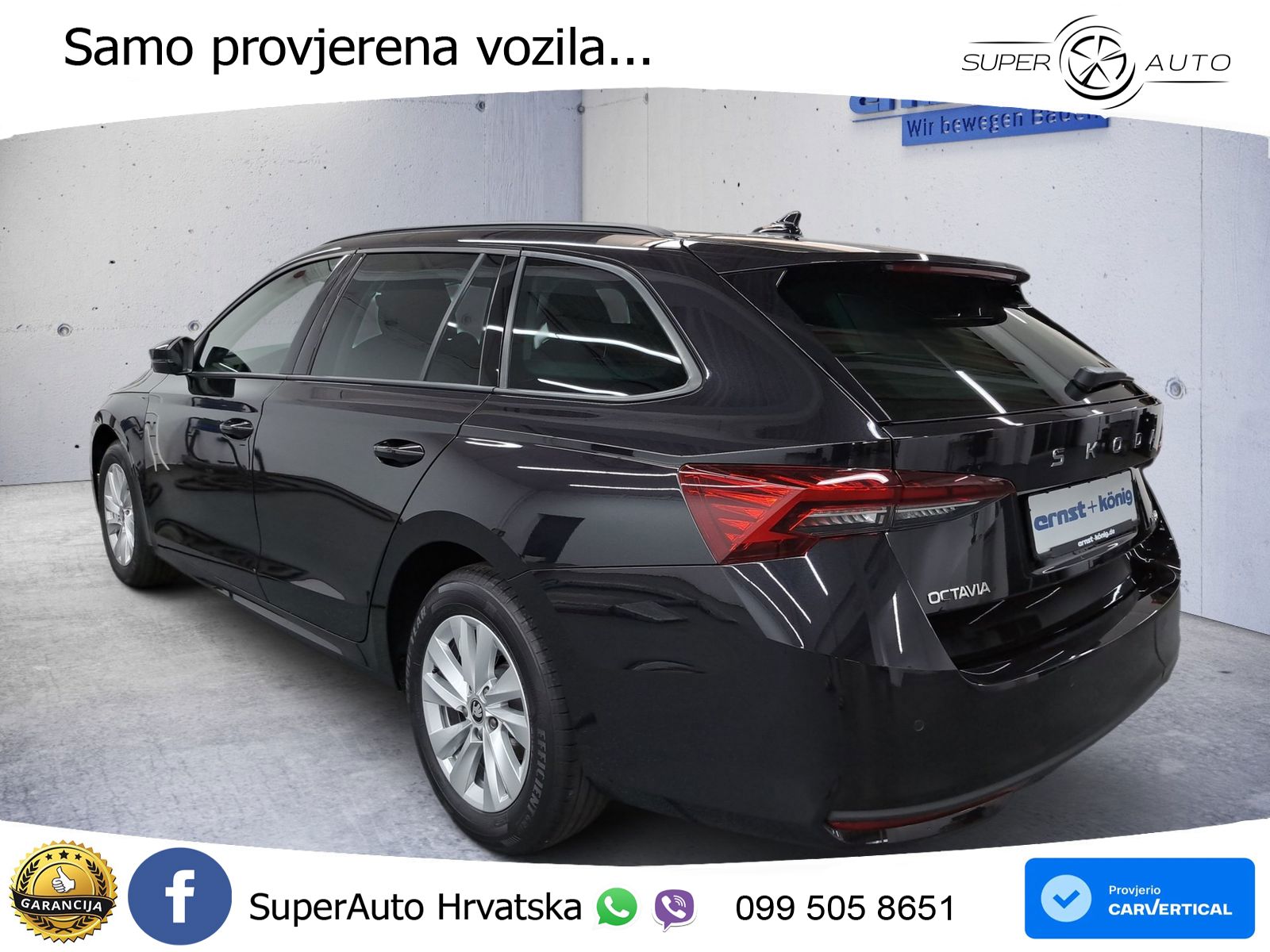Škoda Octavia Combi 1.5 TSI (150 KS) DSG Selection LED+GR SJED+ACC
