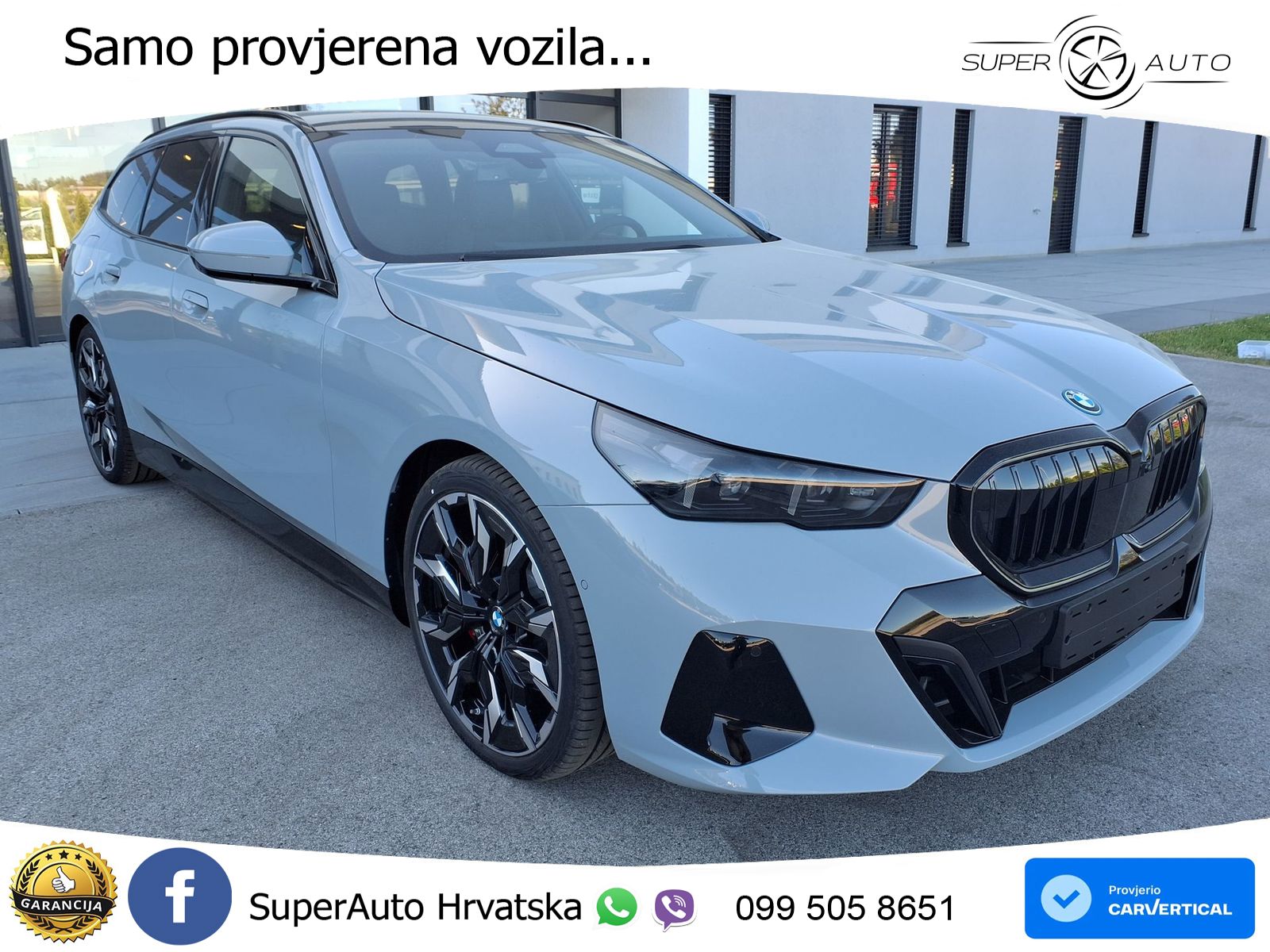 BMW 550e Touring (489 KS) xDrive Steptronic M Sport ZRAČNI+ACC+GR SJED+KAM+PANO