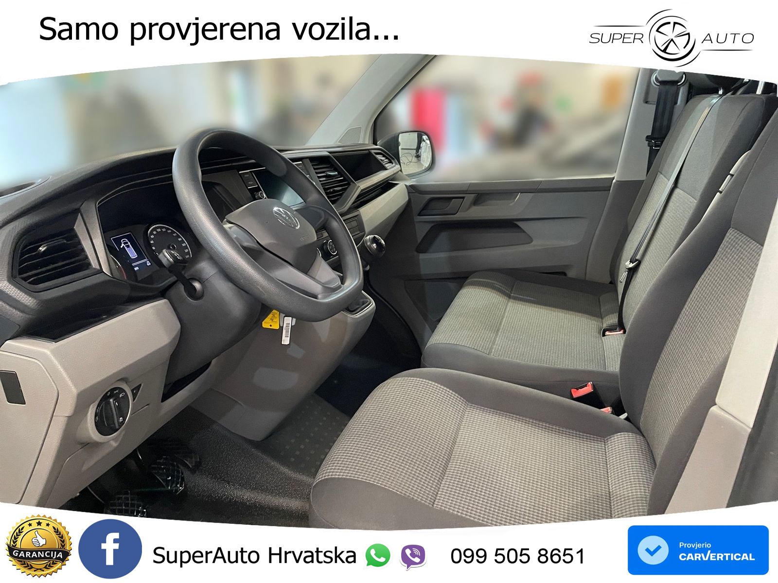 Volkswagen T6.1 Transporter Kasten 2.0 TDI KR *APPCON*KLIMA 110 KS