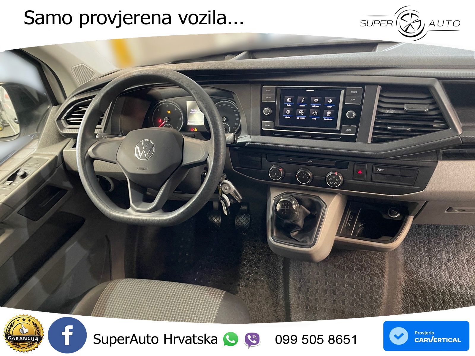 Volkswagen T6.1 Transporter Kasten 2.0 TDI KR *APPCON*KLIMA 110 KS