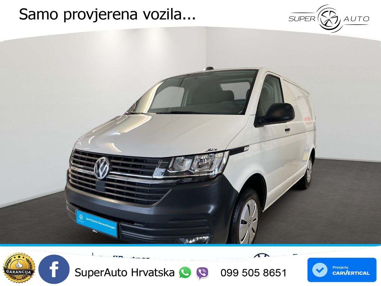 Volkswagen T6.1 Transporter Kasten 2.0 TDI KR *APPCON*KLIMA 110 KS