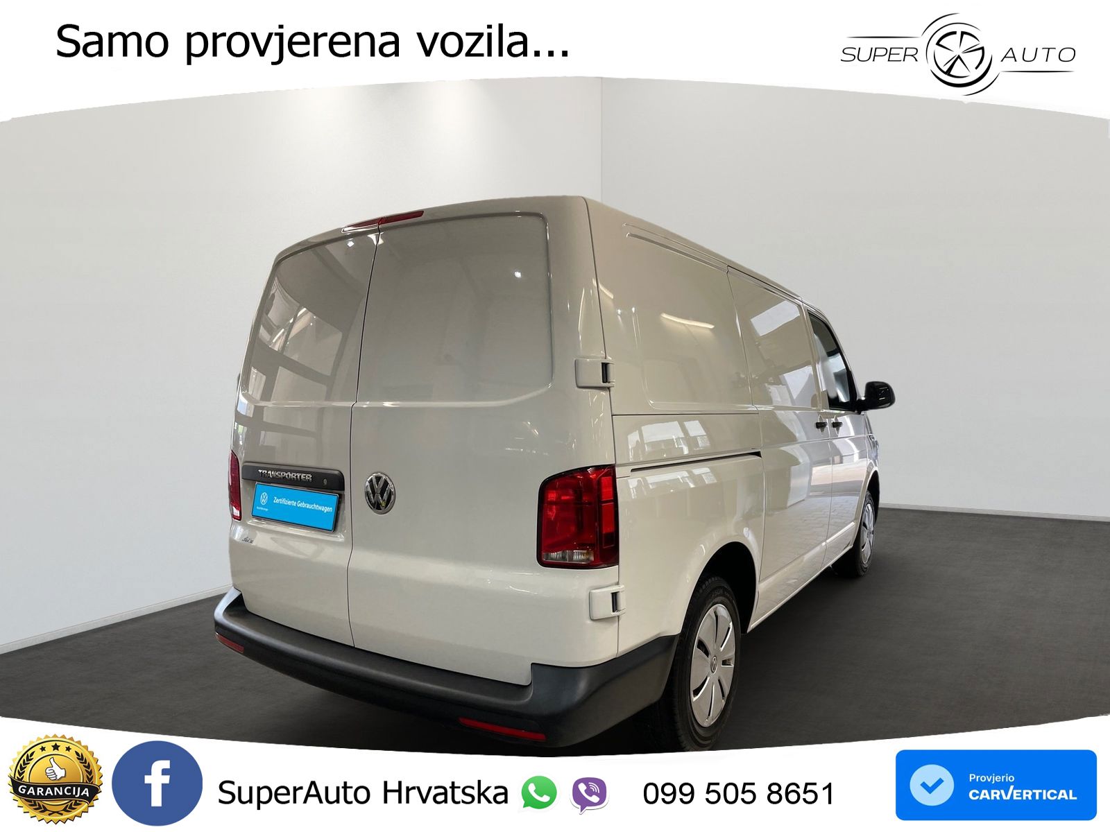 Volkswagen T6.1 Transporter Kasten 2.0 TDI KR *APPCON*KLIMA 110 KS