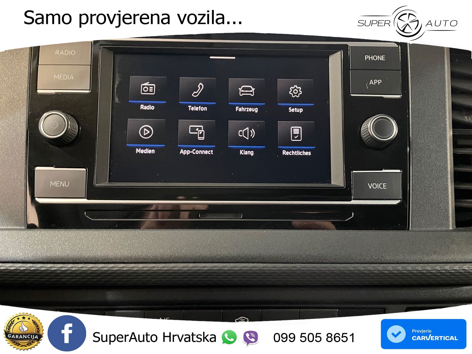 Volkswagen T6.1 Transporter Kasten 2.0 TDI KR *APPCON*KLIMA 110 KS
