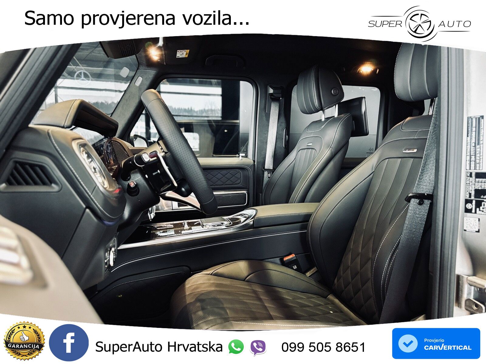 Mercedes AMG G 63 Long V8 (585 KS) 4MATIC 9G-TRONIC AMG SPEEDSHIFT TCT Superior LED+GR SJED+ACC