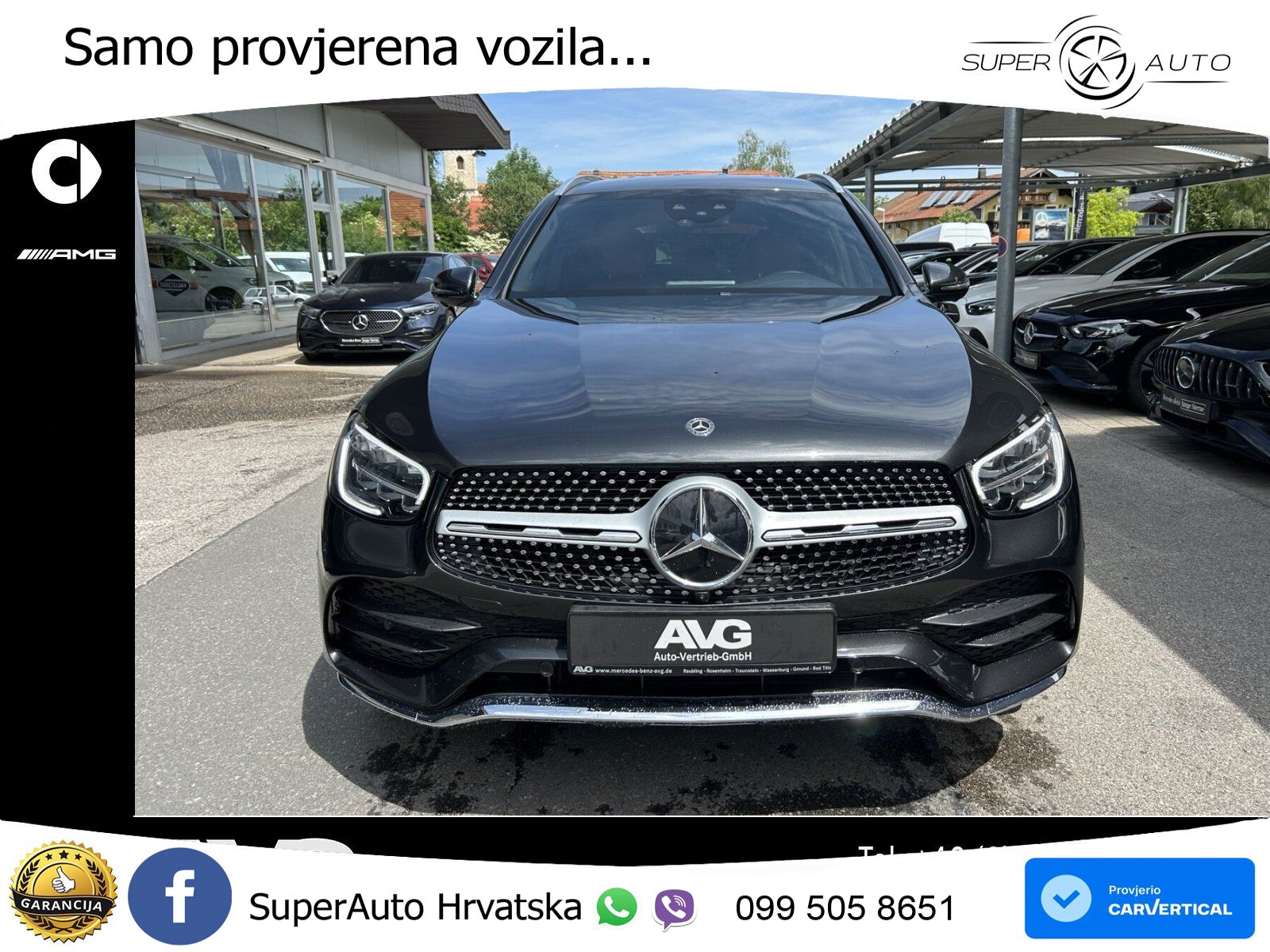 Mercedes GLC 400d (330 KS) 4MATIC 9G-TRONIC AMG ZRAČNI+ACC+4xGR SJED+KAM