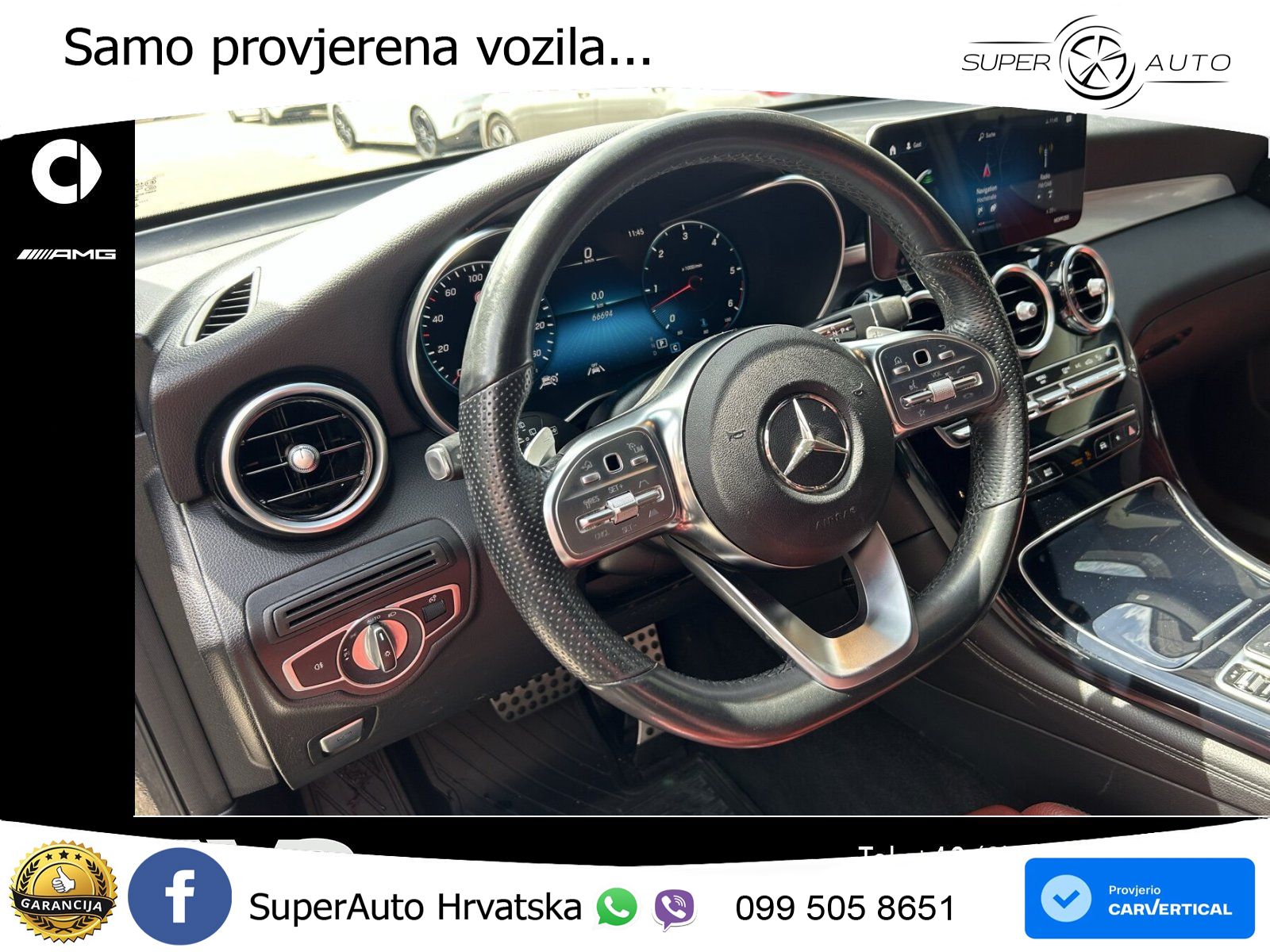 Mercedes GLC 400d (330 KS) 4MATIC 9G-TRONIC AMG ZRAČNI+ACC+4xGR SJED+KAM