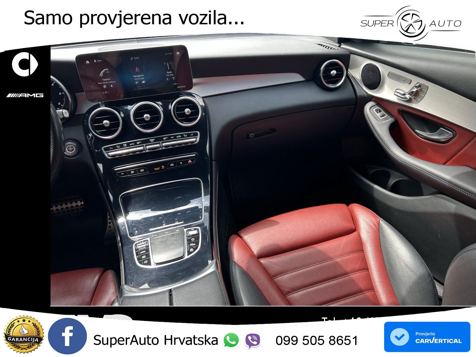 Mercedes GLC 400d (330 KS) 4MATIC 9G-TRONIC AMG ZRAČNI+ACC+4xGR SJED+KAM