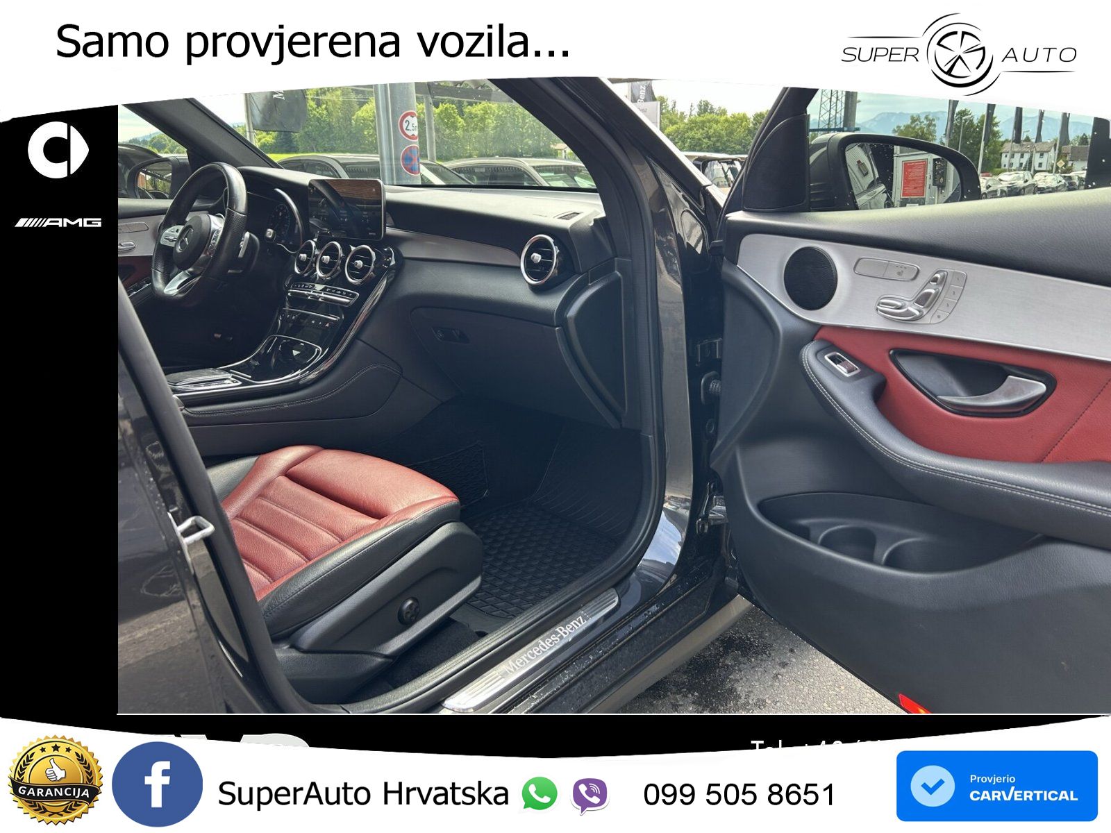 Mercedes GLC 400d (330 KS) 4MATIC 9G-TRONIC AMG ZRAČNI+ACC+4xGR SJED+KAM