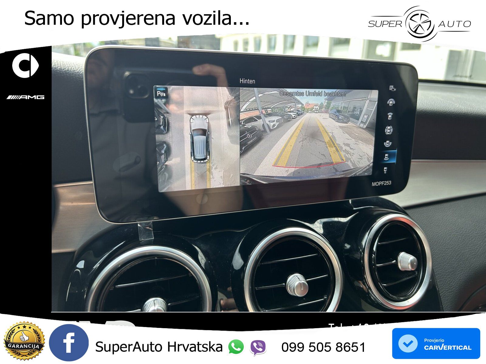 Mercedes GLC 400d (330 KS) 4MATIC 9G-TRONIC AMG ZRAČNI+ACC+4xGR SJED+KAM