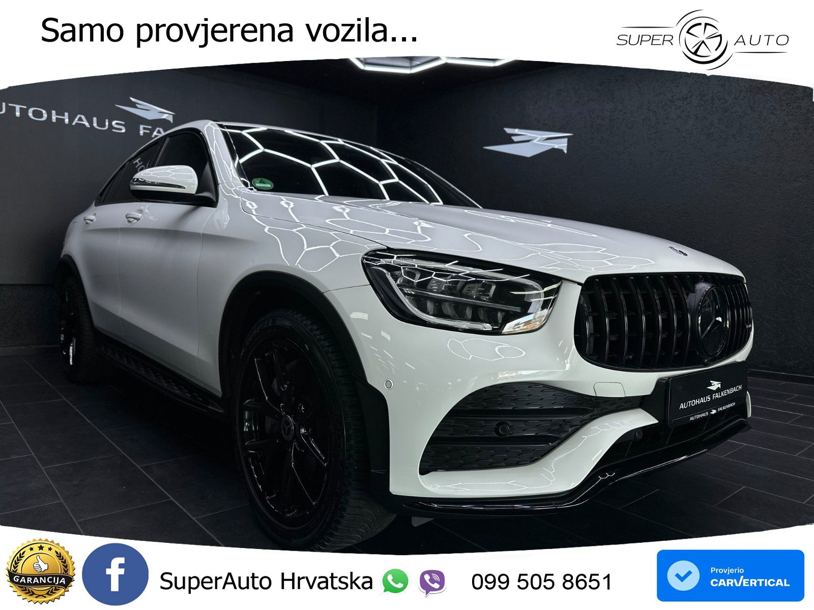 Mercedes GLC Coupe 200 (197 KS) 4MATIC G-TRONIC AMG
