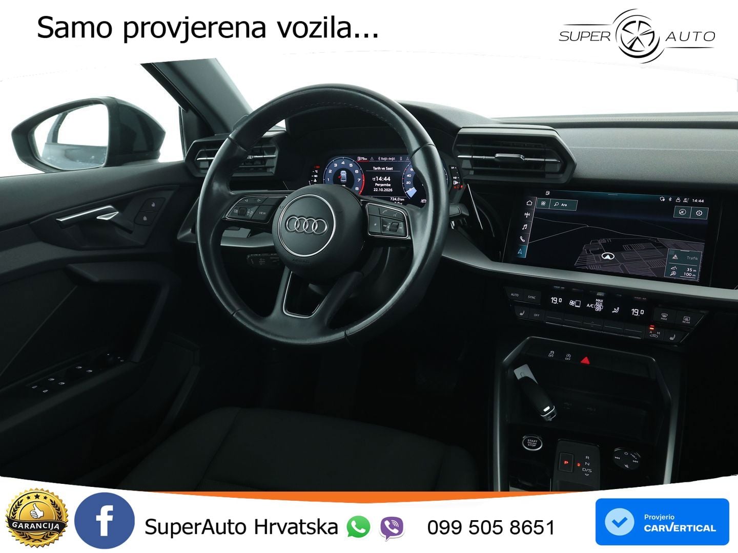 Audi A3 Limuzina 35 TFSI (150 KS) S tronic LED+GR SJED+ACC
