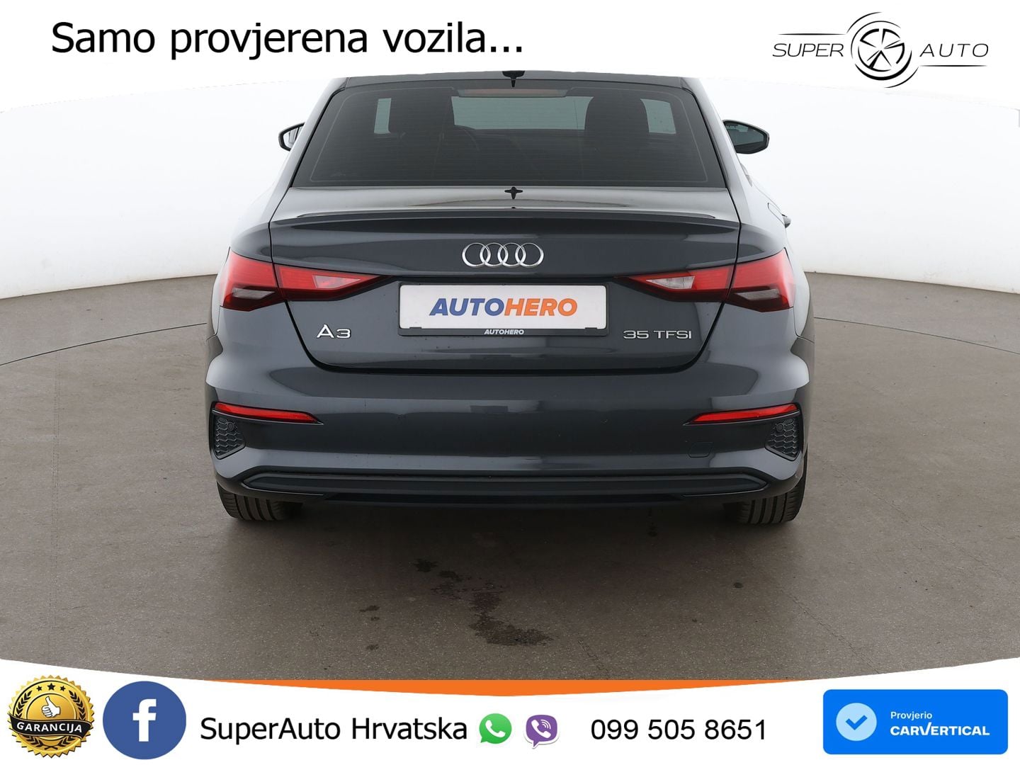 Audi A3 Limuzina 35 TFSI (150 KS) S tronic LED+GR SJED+ACC