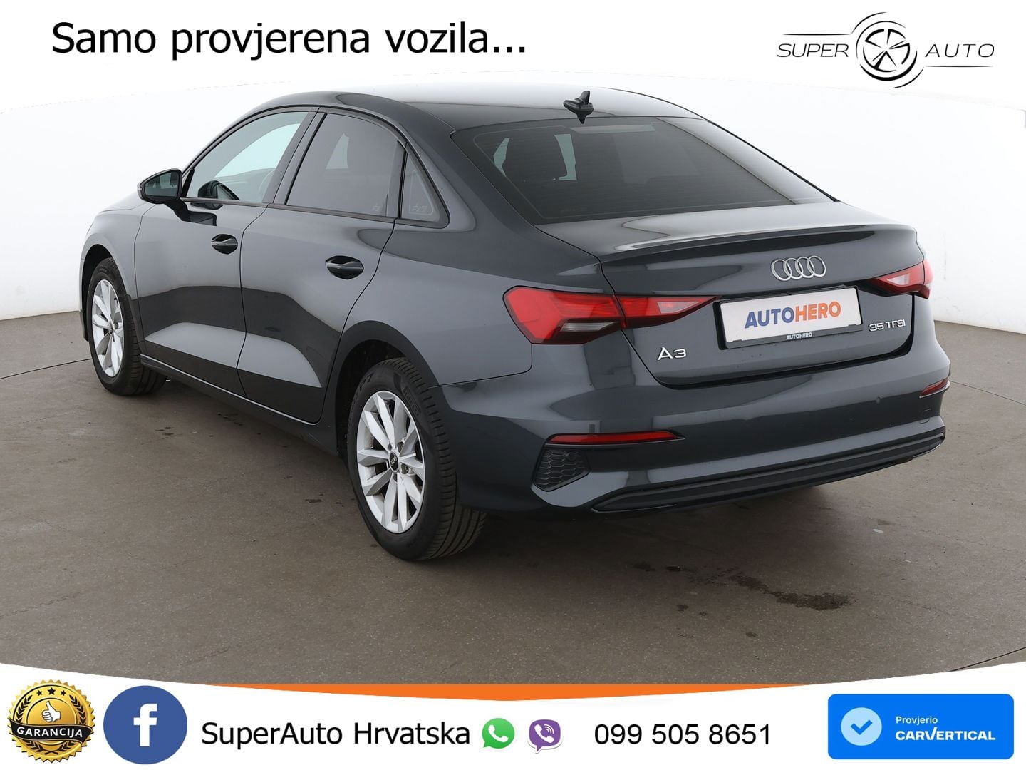 Audi A3 Limuzina 35 TFSI (150 KS) S tronic LED+GR SJED+ACC