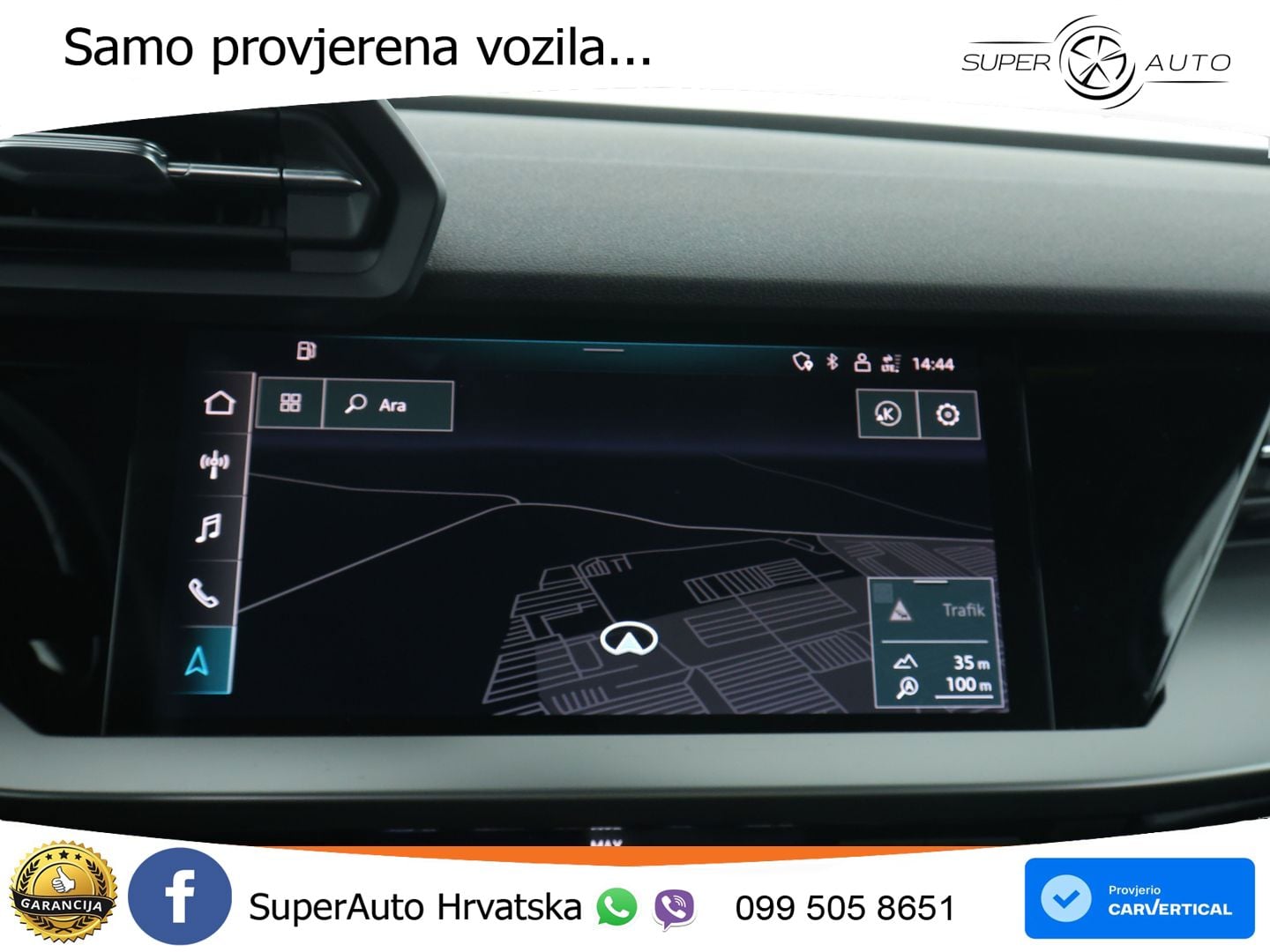 Audi A3 Limuzina 35 TFSI (150 KS) S tronic LED+GR SJED+ACC