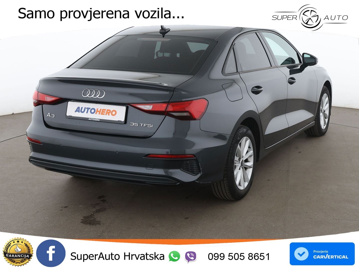 Audi A3 Limuzina 35 TFSI (150 KS) S tronic LED+GR SJED+ACC