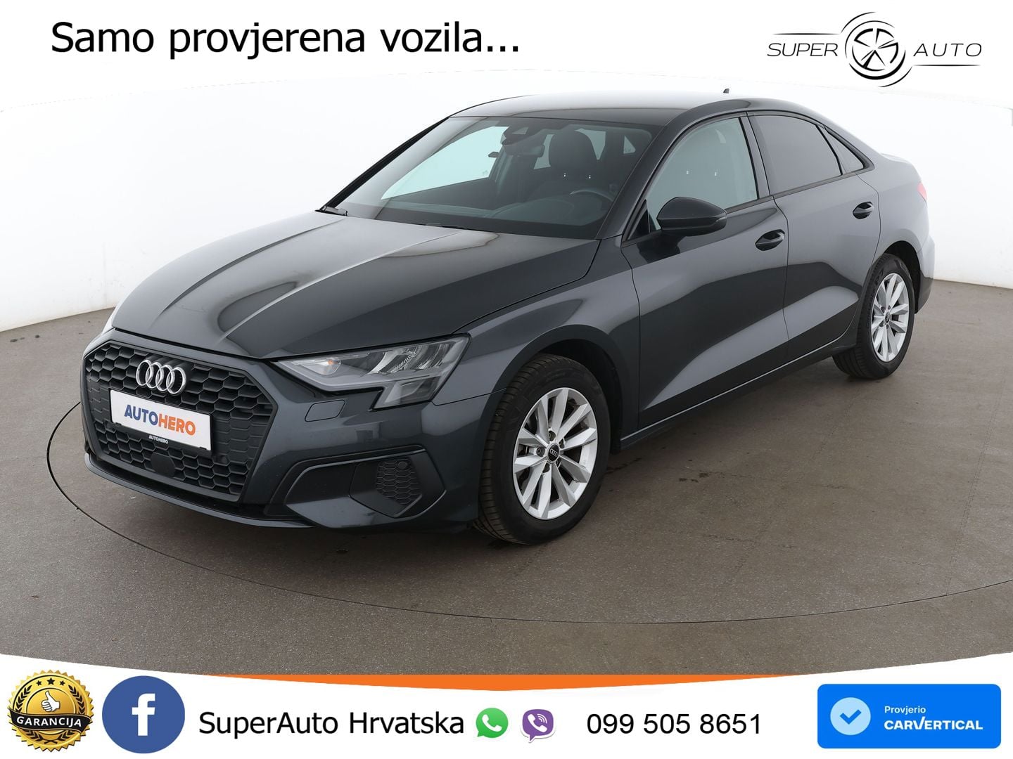 Audi A3 Limuzina 35 TFSI (150 KS) S tronic LED+GR SJED+ACC