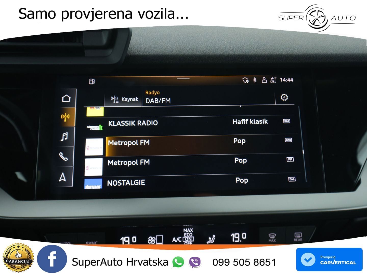 Audi A3 Limuzina 35 TFSI (150 KS) S tronic LED+GR SJED+ACC