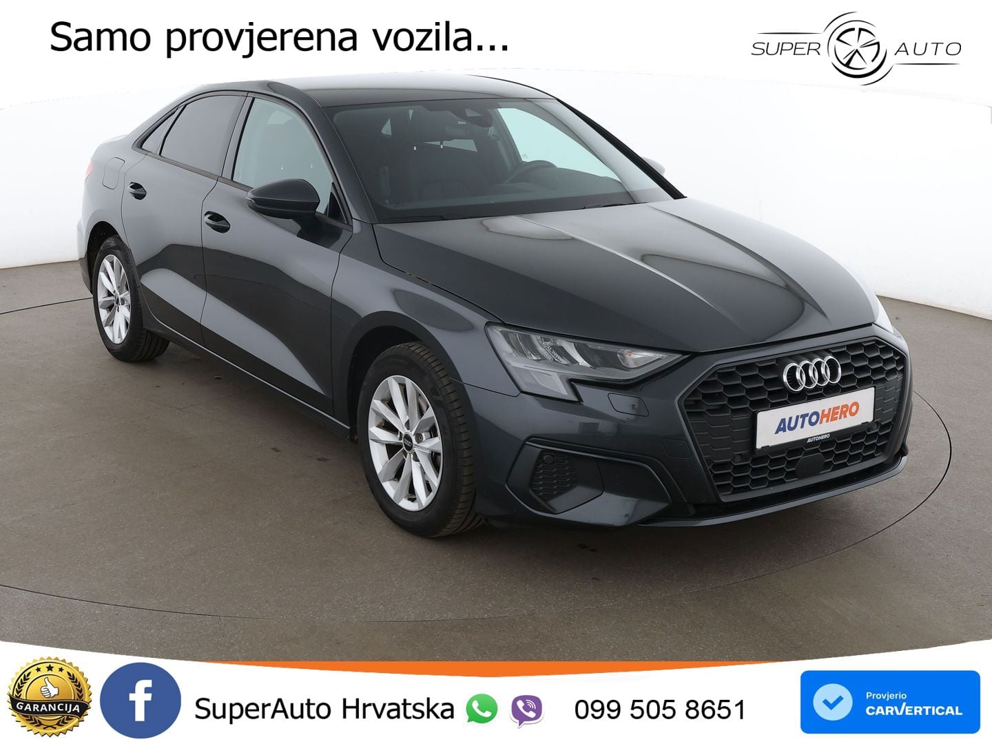 Audi A3 Limuzina 35 TFSI (150 KS) S tronic LED+GR SJED+ACC