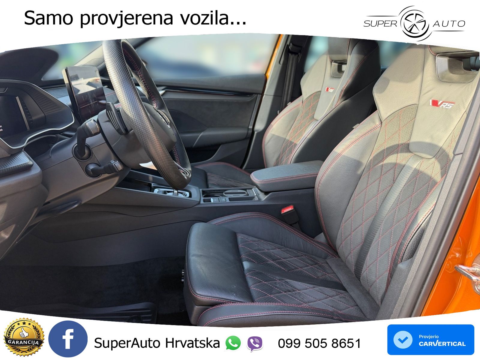 Škoda Octavia Combi RS 2.0 TSI (265 KS) DSG LED+GR SJED+ACC