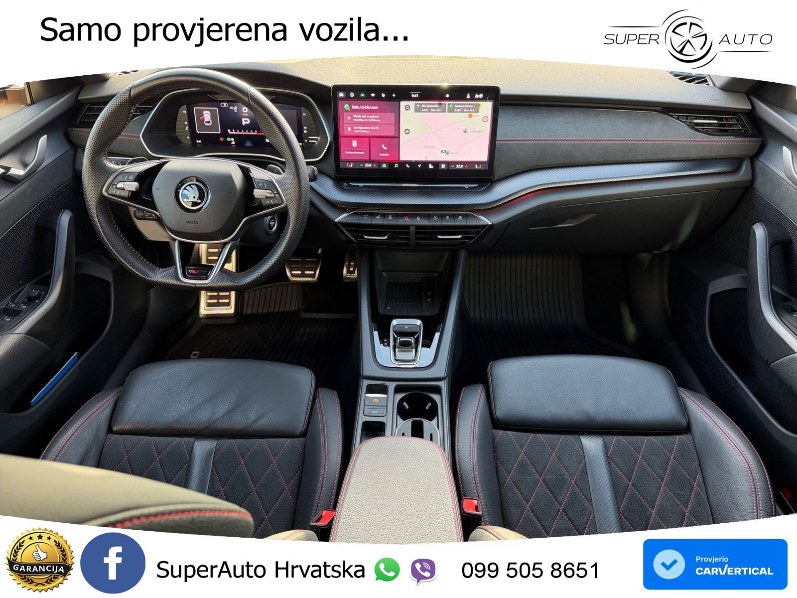 Škoda Octavia Combi RS 2.0 TSI (265 KS) DSG LED+GR SJED+ACC