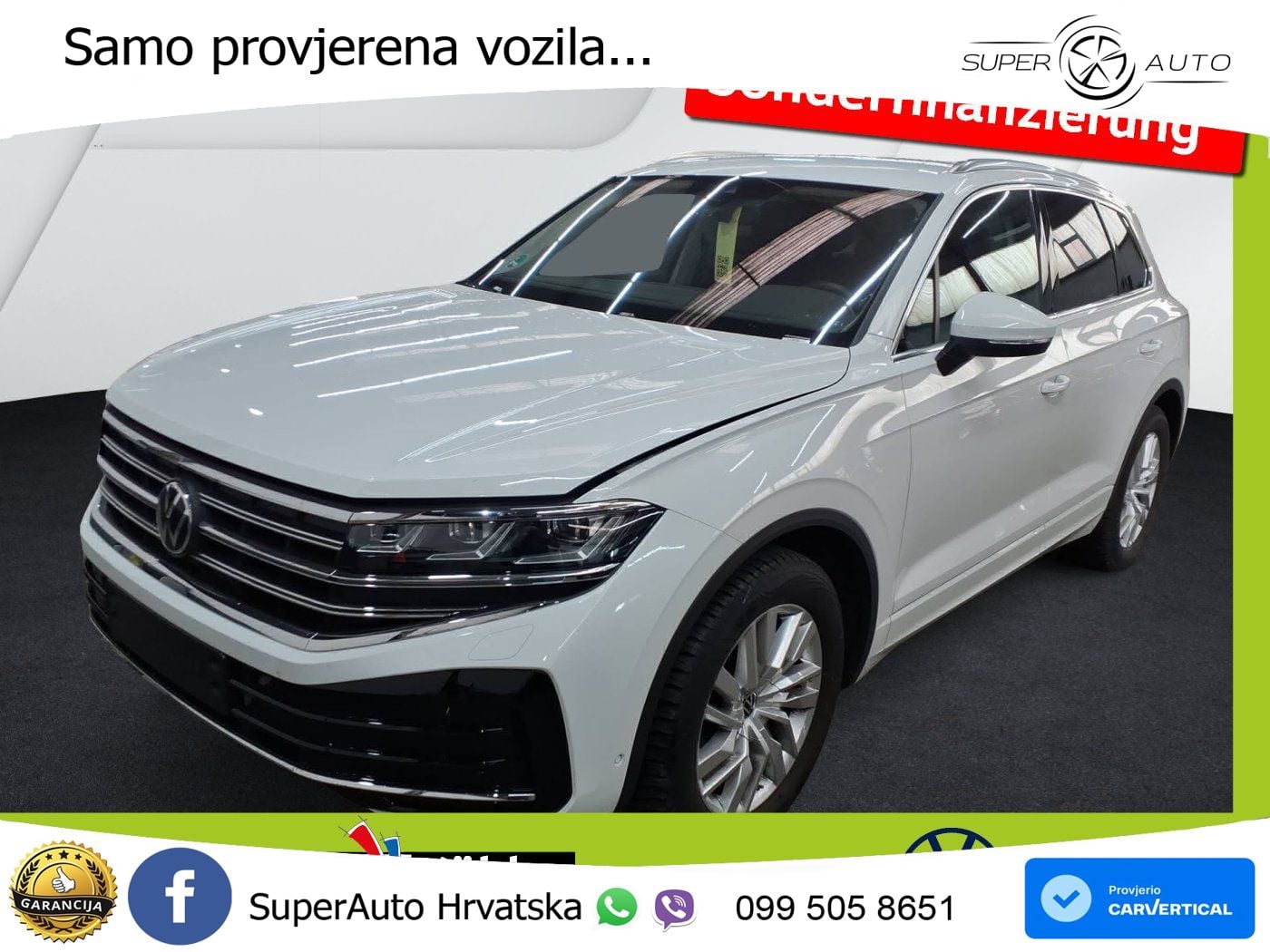 Volkswagen Touareg 3.0 V6 TDI (231 KS) 4MOTION Tiptronic ZRAČNI+ACC+GR SJED+KAM
