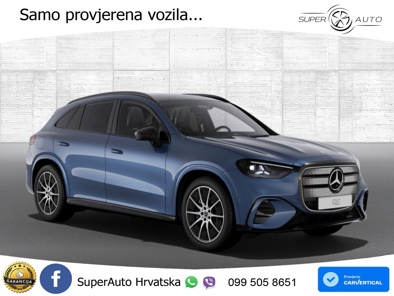 Mercedes GLC 400 94 kWh (489 KS) 4MATIC EQ Technology AMG LED+GR SJED+ACC