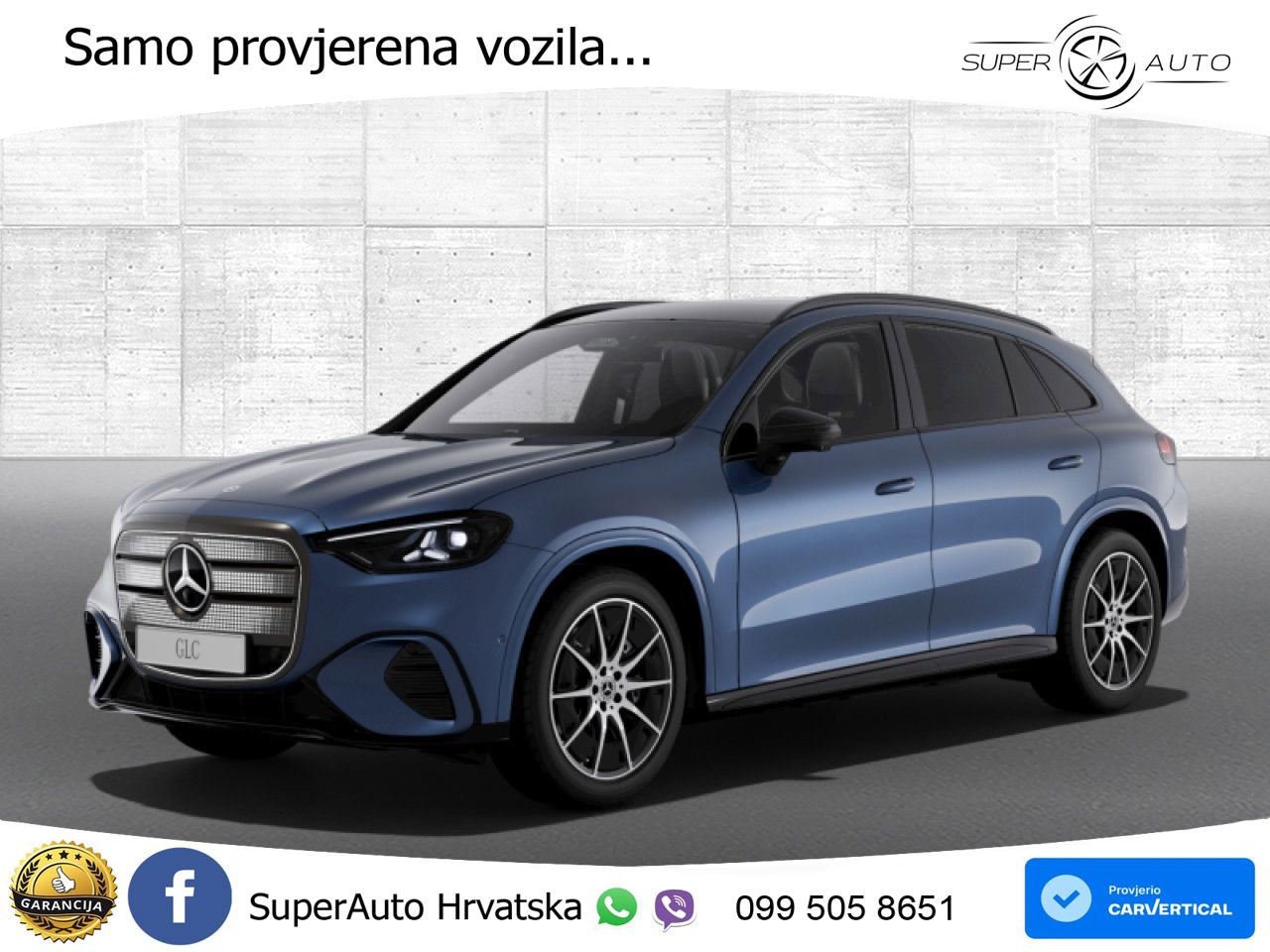 Mercedes GLC 400 94 kWh (489 KS) 4MATIC EQ Technology AMG LED+GR SJED+ACC