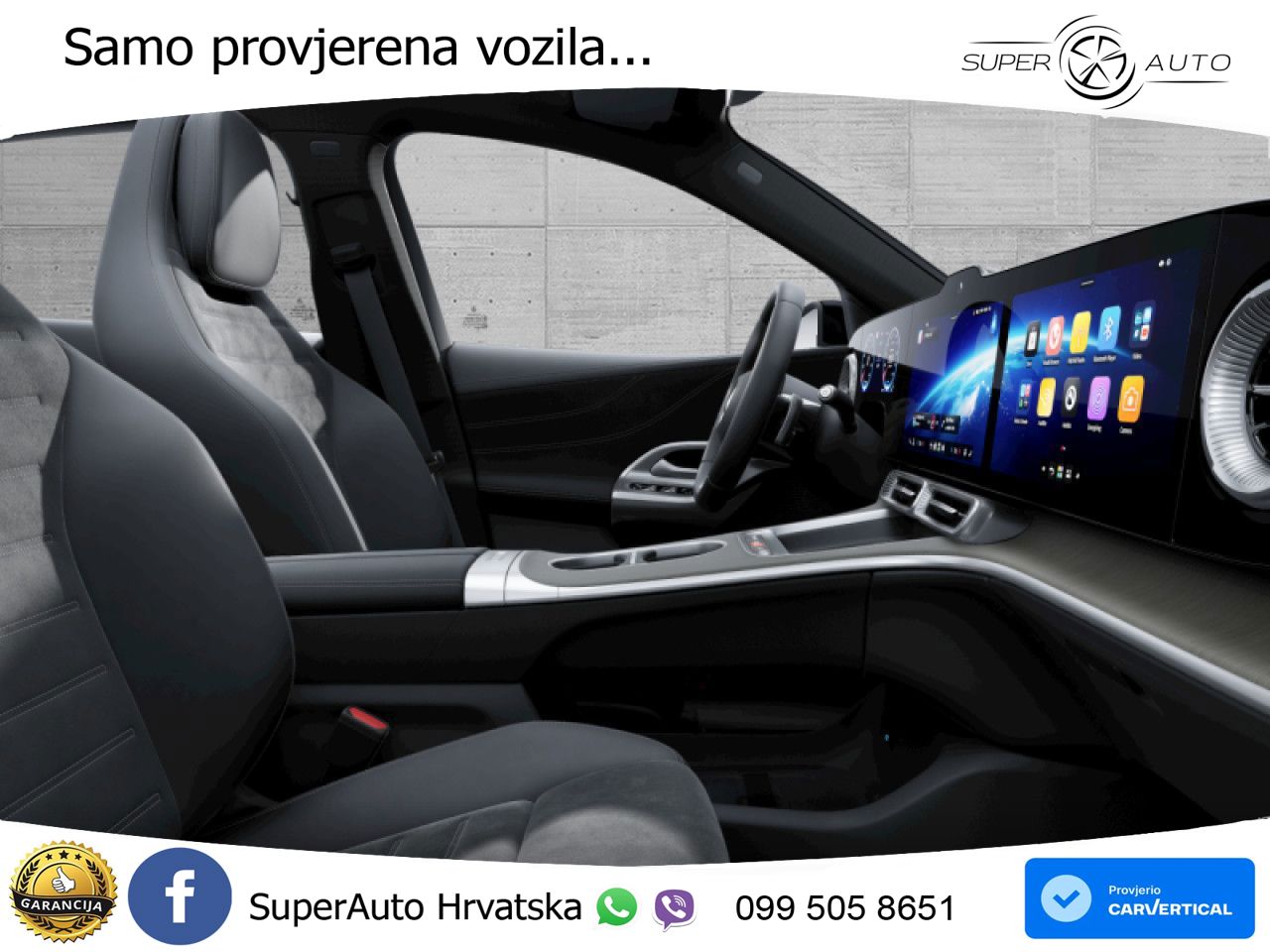 Mercedes GLC 400 94 kWh (489 KS) 4MATIC EQ Technology AMG LED+GR SJED+ACC