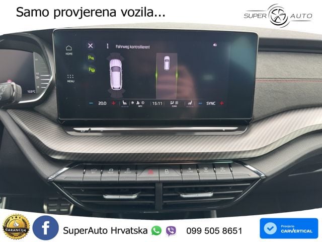 Škoda Octavia Combi RS 2.0 TDI (200 KS) DSG LED+GR SJED+ACC