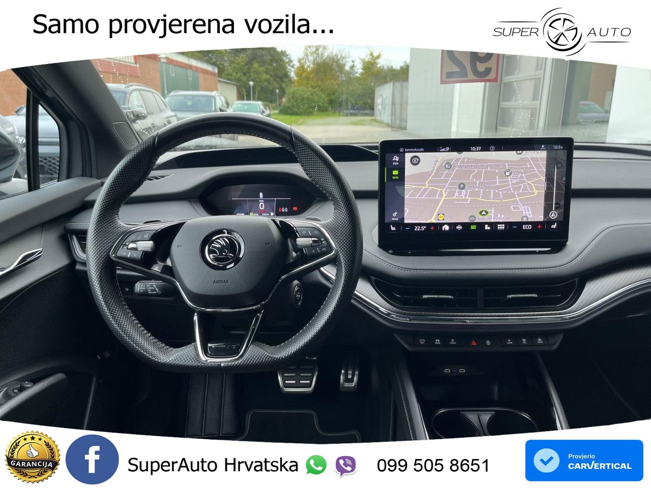 Škoda Enyaq iV 80 82 kWh (204 KS) SportLine LED+GR SJED+ACC