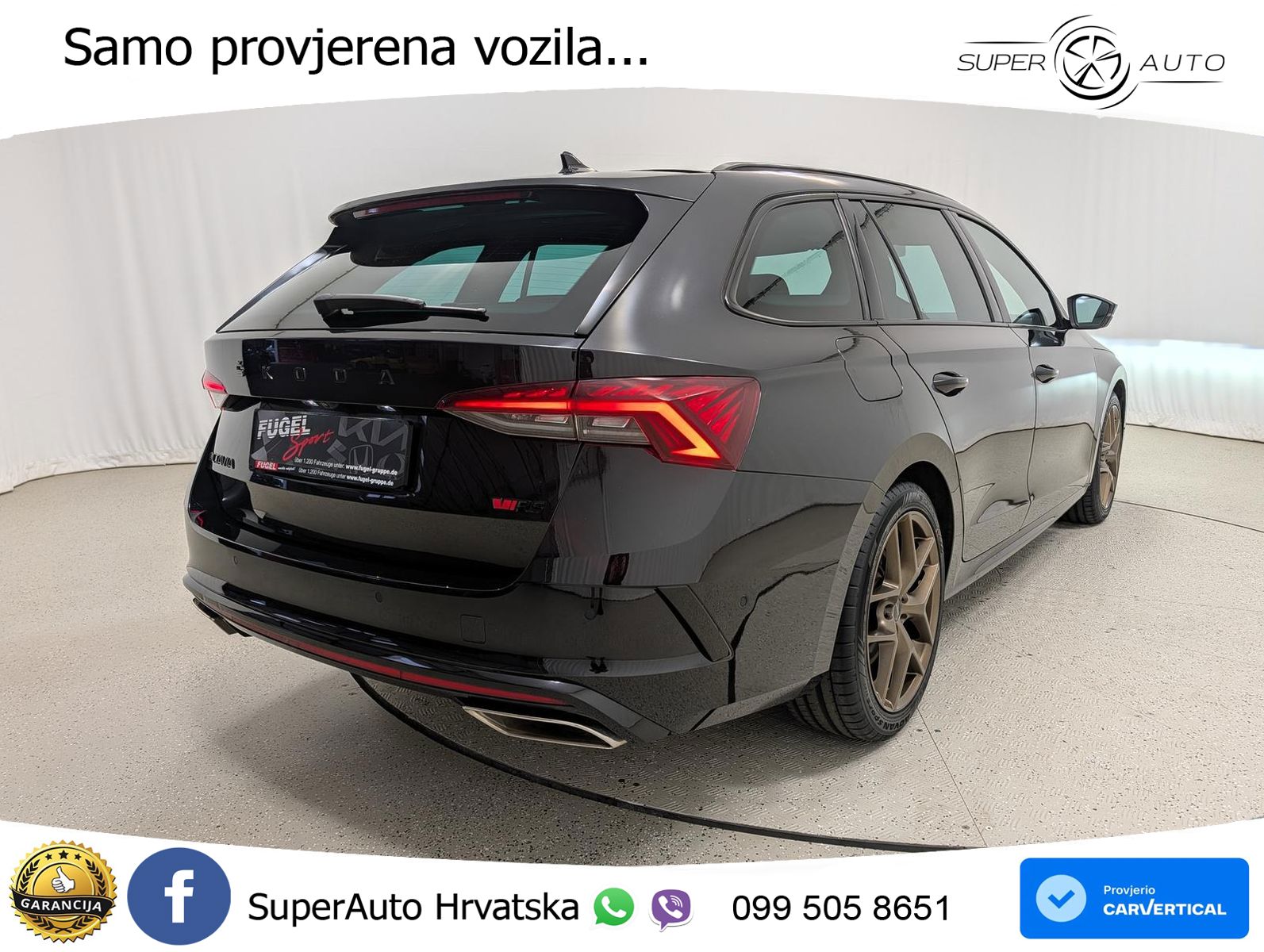 Škoda Octavia Combi RS 2.0 TSI (245 KS) DSG