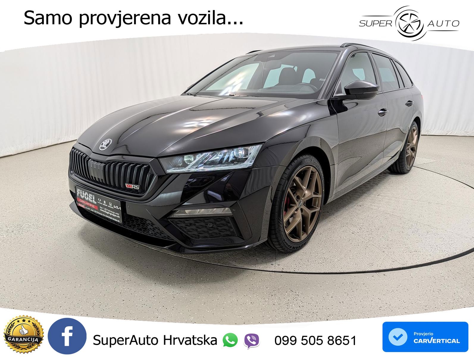 Škoda Octavia Combi RS 2.0 TSI (245 KS) DSG