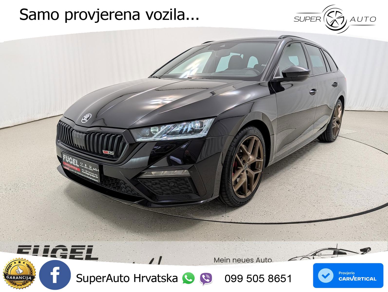 Škoda Octavia Combi RS 2.0 TSI (245 KS) DSG