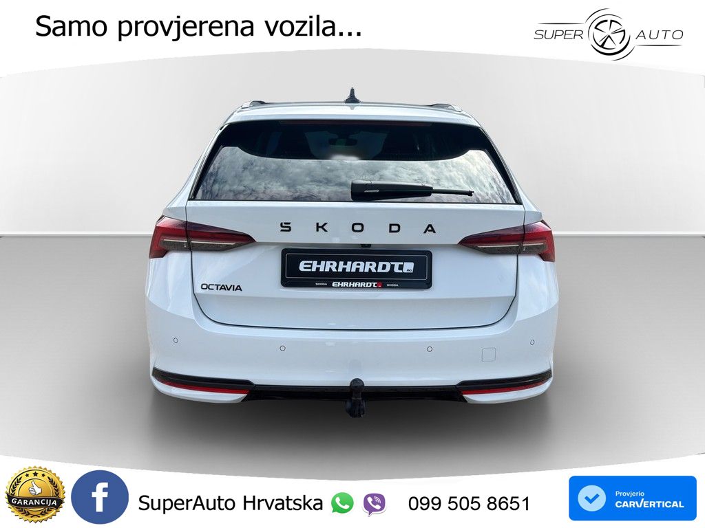Škoda Octavia Combi 1.5 TSI (150 KS) DSG SportLine LED+GR SJED+ACC