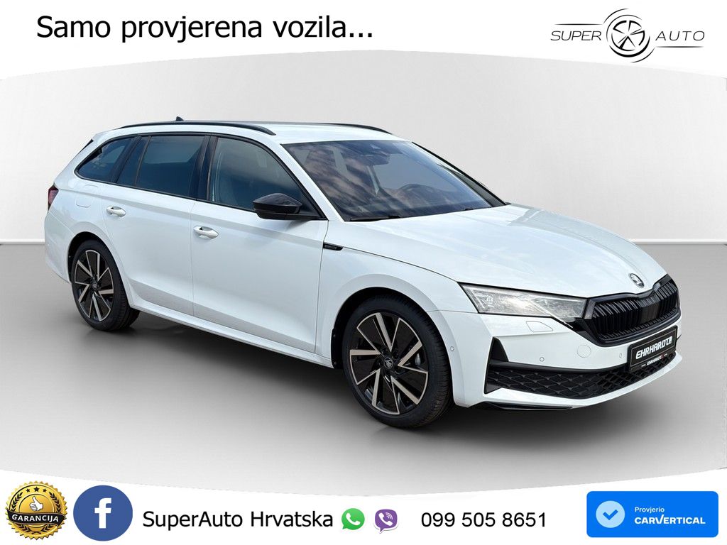 Škoda Octavia Combi 1.5 TSI (150 KS) DSG SportLine LED+GR SJED+ACC