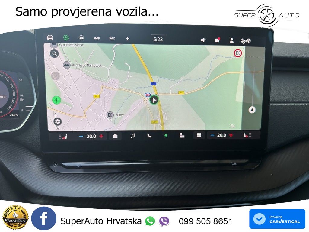 Škoda Octavia Combi 1.5 TSI (150 KS) DSG SportLine LED+GR SJED+ACC