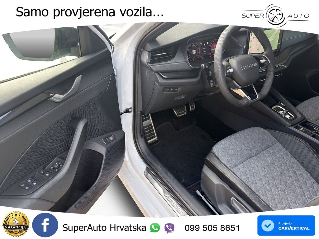 Škoda Octavia Combi 1.5 TSI (150 KS) DSG SportLine LED+GR SJED+ACC
