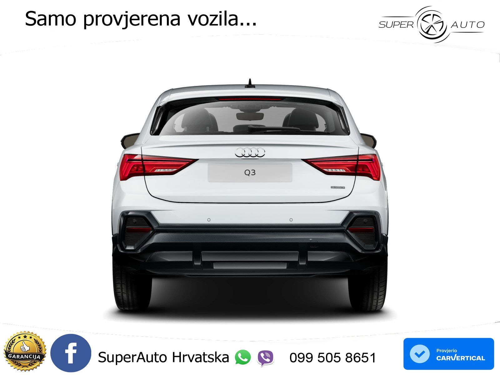 Audi Q3 Sportback 40 TDI (193 KS) quattro S tronic LED+GR SJED+ACC