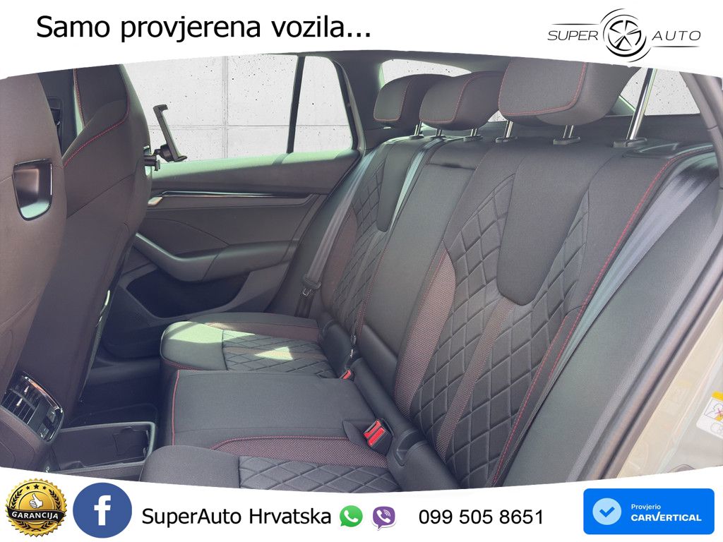 Škoda Octavia Combi RS 2.0 TSI (265 KS) DSG LED+GR SJED+ACC