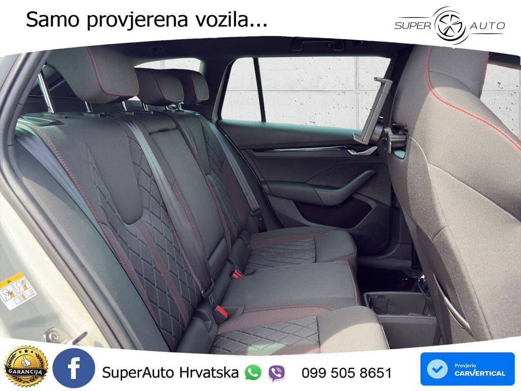 Škoda Octavia Combi RS 2.0 TSI (265 KS) DSG LED+GR SJED+ACC