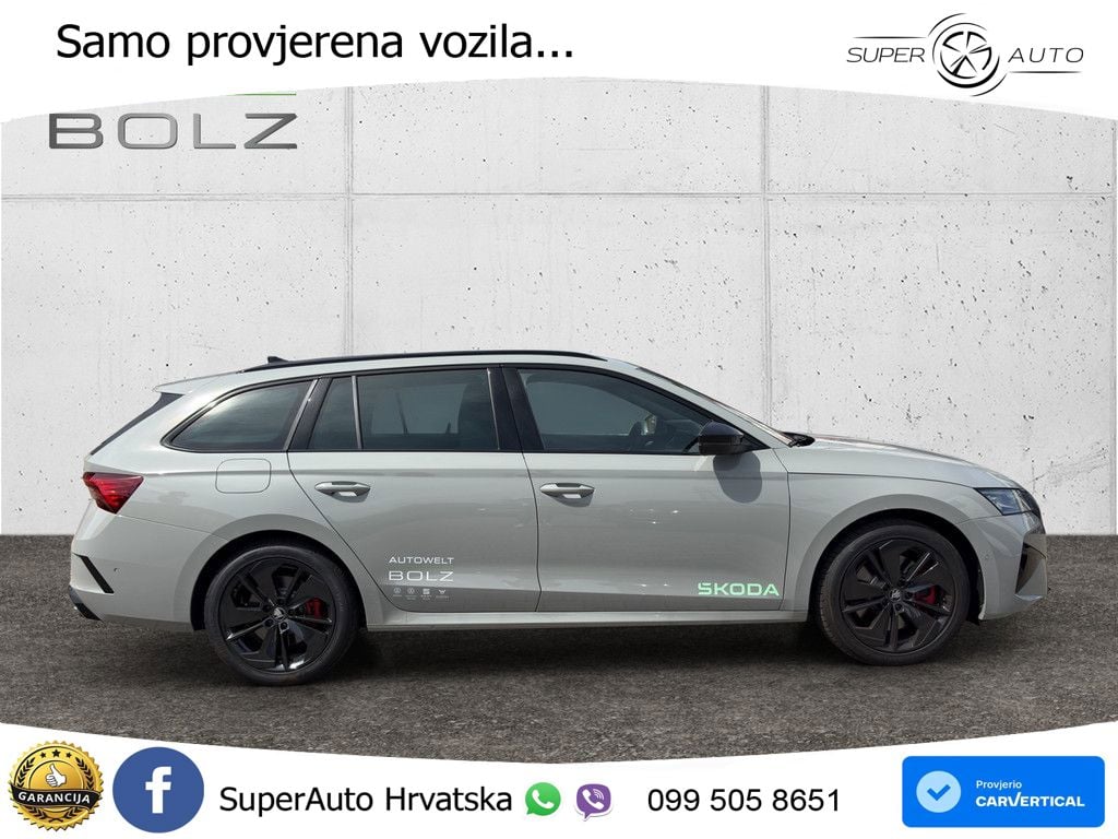 Škoda Octavia Combi RS 2.0 TSI (265 KS) DSG LED+GR SJED+ACC
