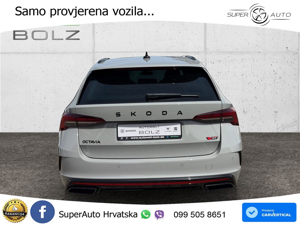 Škoda Octavia Combi RS 2.0 TSI (265 KS) DSG LED+GR SJED+ACC