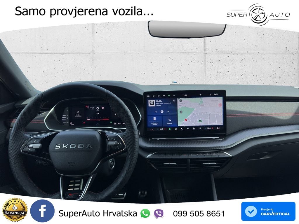 Škoda Octavia Combi RS 2.0 TSI (265 KS) DSG LED+GR SJED+ACC