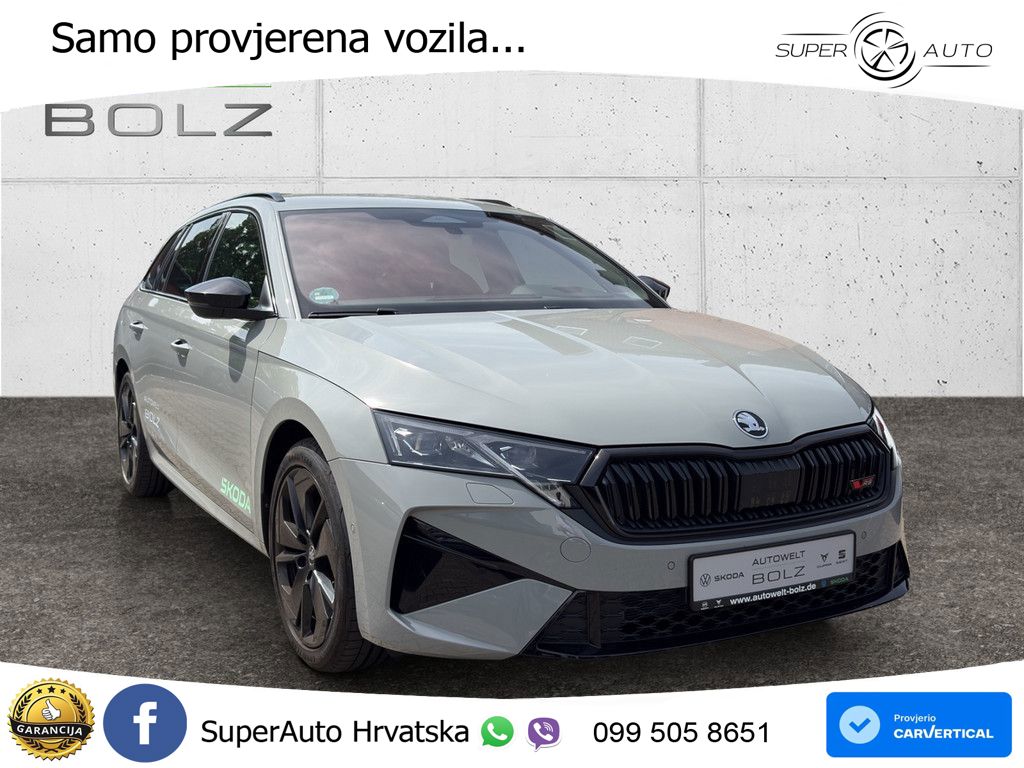 Škoda Octavia Combi RS 2.0 TSI (265 KS) DSG LED+GR SJED+ACC
