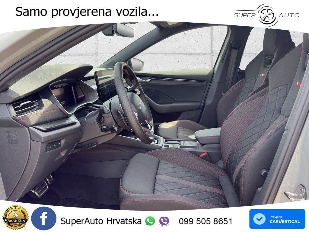Škoda Octavia Combi RS 2.0 TSI (265 KS) DSG LED+GR SJED+ACC