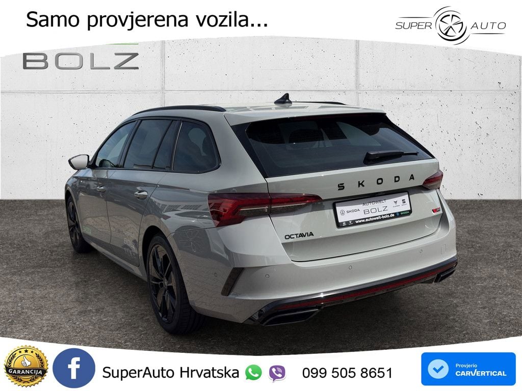 Škoda Octavia Combi RS 2.0 TSI (265 KS) DSG LED+GR SJED+ACC